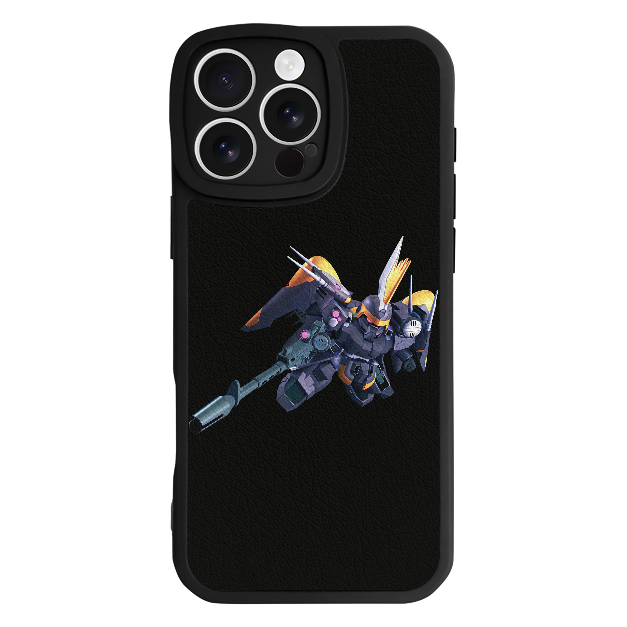 （画像用） 機動戦士ガンダム Mobile Suit Gundam 【iPhone 16シリーズ対応】シリコンスマホケース（レザー調） 材質：シリコン
